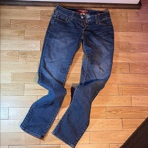 Lucky Brand Women's Straight Leg Jeans in Deep Blue